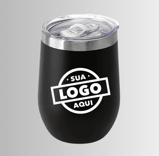 Cuia Térmica com Tampa (350ml)